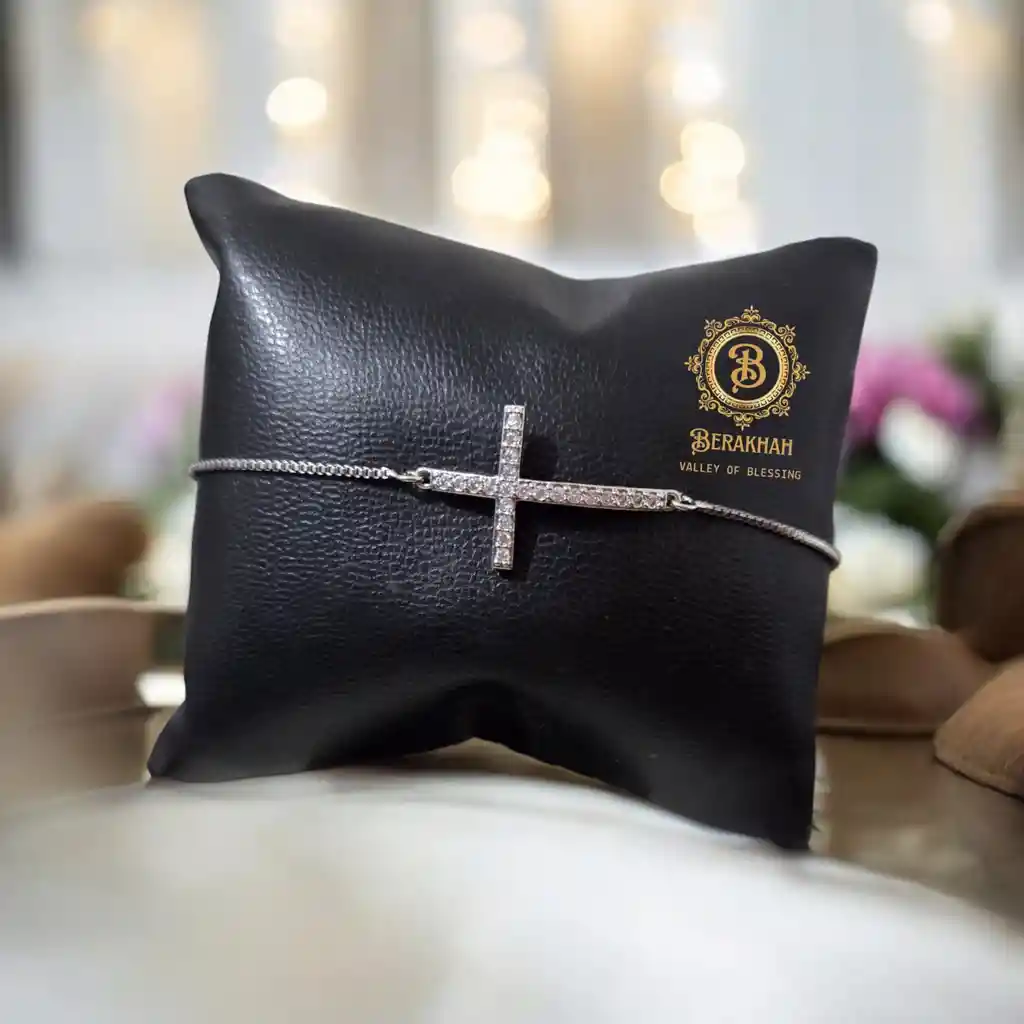 Pulsera Cruz De Salvación Radiante