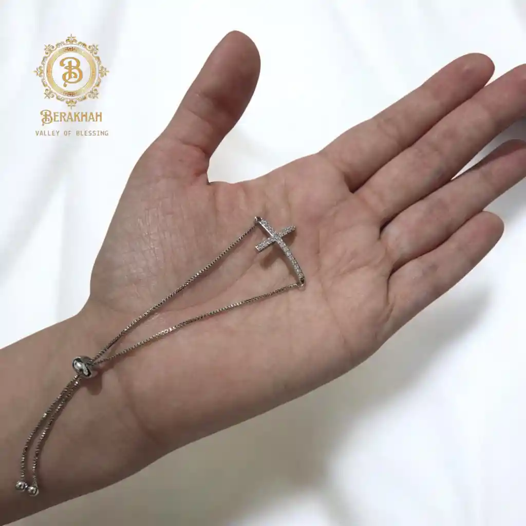 Pulsera Cruz De Salvación Radiante