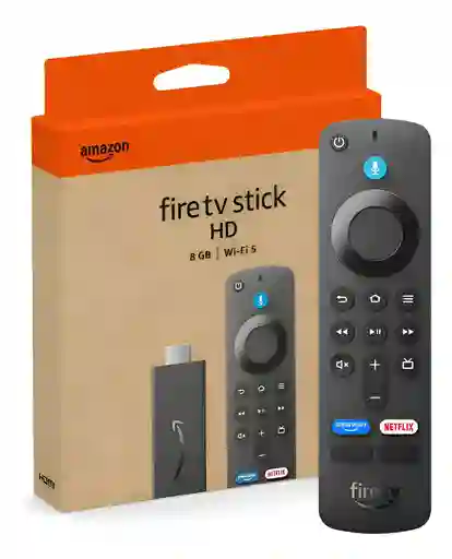 Amazon Fire Tv Stick De Voz 3.ª Generación Full Hd 8gb Negro Con 1gb De Memoria Ram
