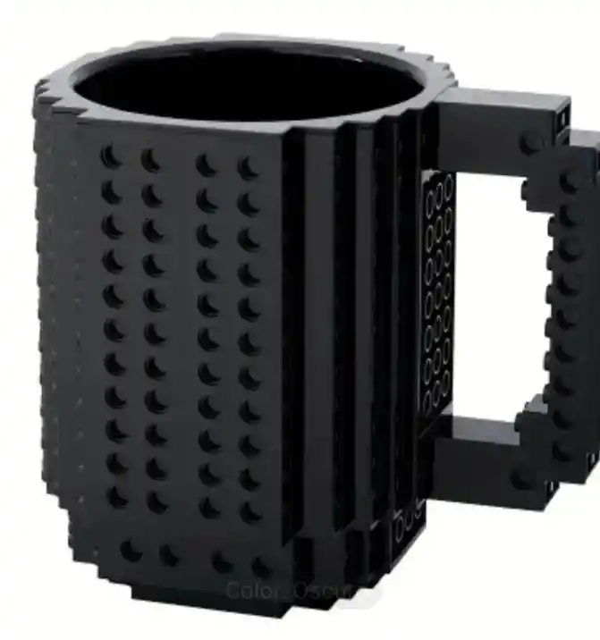 Taza, Envase, Vaso Para Agua O Café Diseño De Lego Ideal Para Regalar