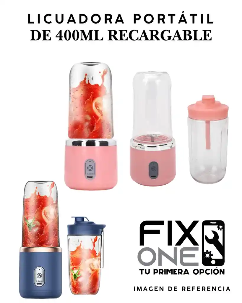 Mini Licuadora Portátil Recargable