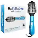 Cepillo Secador Alisador Cabello Babyliss Pro Azul Original