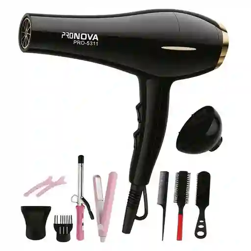 Secador Profesional Pro Nova 5311 5000w 11 En 1
