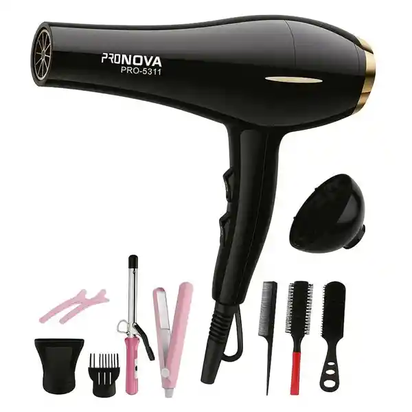 Secador Profesional Pro Nova 5311 5000w 11 En 1