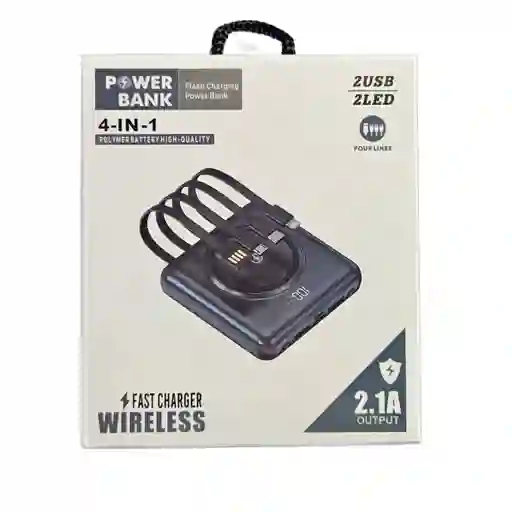 Power Bank De 12.000 Mah Con Magsafe Y Linterna