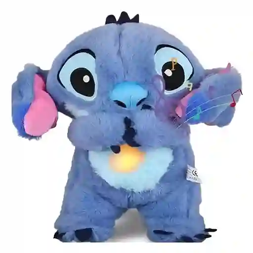 Juguete De Peluche De Stitch Con Sonido Azul