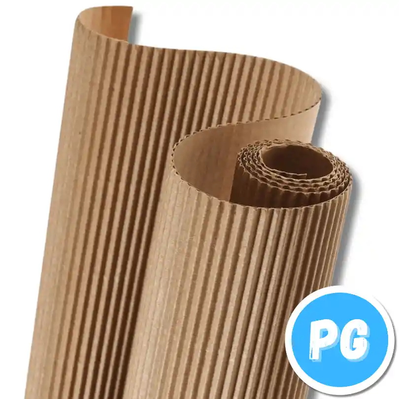 Medio Pliego Carton Micro Corrugado 50x70 Centimetros