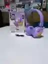 Audífonos Inalámbricos Diadema Labubu Morado