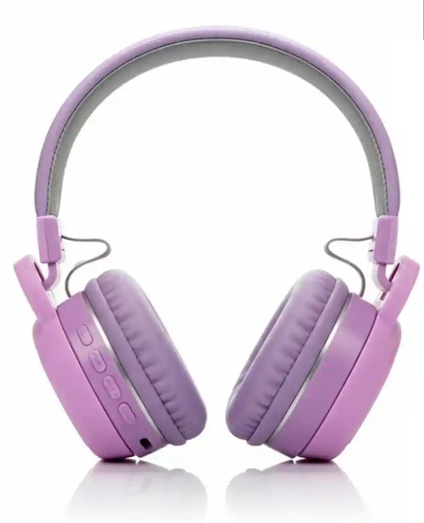 Audífonos Inalámbricos Diadema Labubu Morado