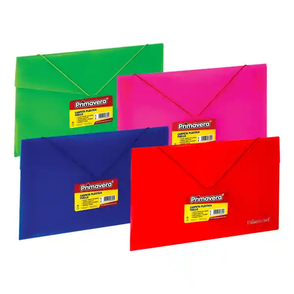 Carpeta Plastica Fuelle Tipo Sobre