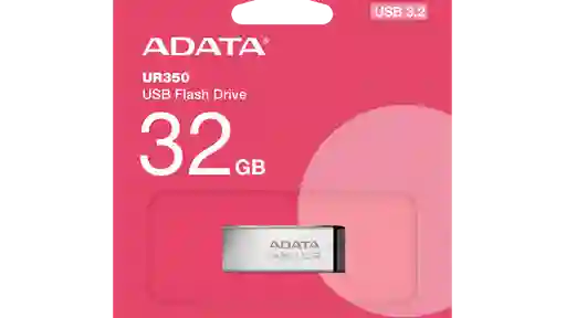 Memorias Usb Metalica 32 Gb Adata 3.2. Ur 350