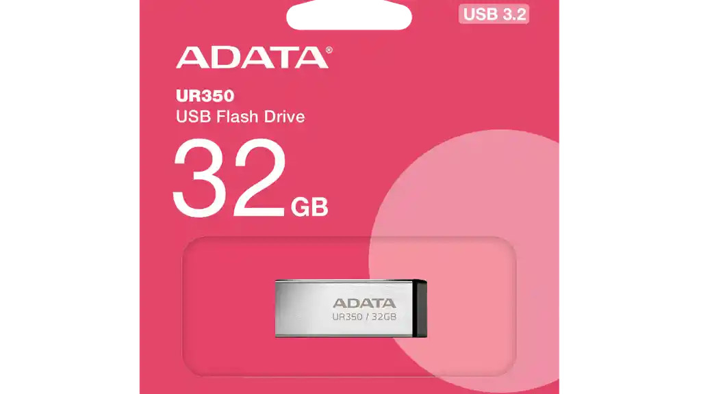 Memorias Usb Metalica 32 Gb Adata 3.2. Ur 350