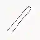 Gancho Horquilla Abierto Hair Clip Invisible Cabello Color Negro 70 Pcs Aroxenkor