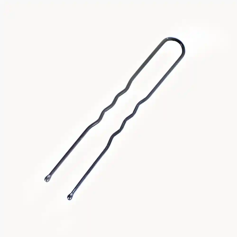 Gancho Horquilla Abierto Hair Clip Invisible Cabello Color Negro 70 Pcs Aroxenkor