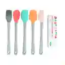 Mini Set De 5 Espátulas De Cocina