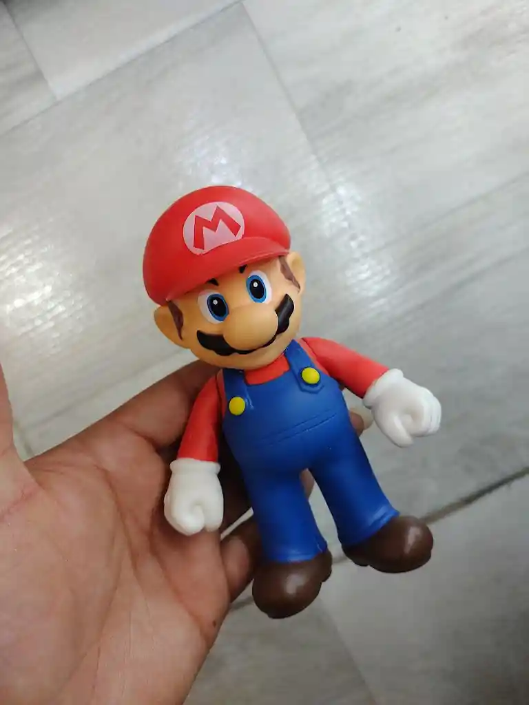Figura Muñeco De Super Mario Bros Alta Calidad De Coleccion 12 Cm