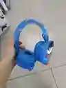 Audifonos Inalambricos Diadema Azul Superman