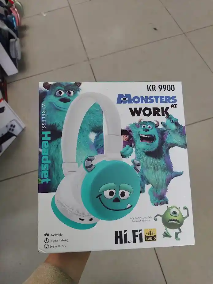 Audifonos Inalambricos Diadema Azul Sullivan