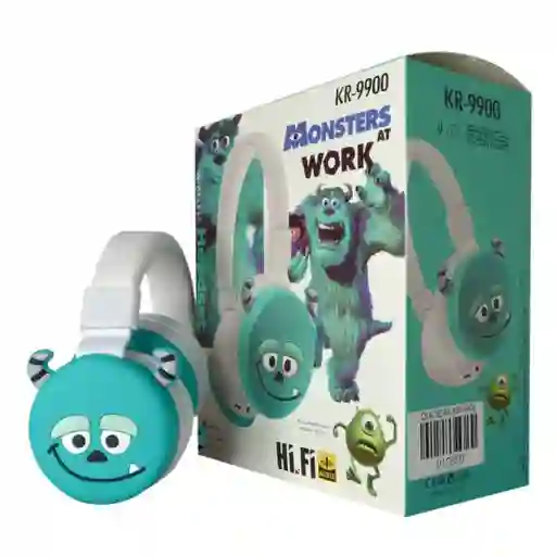 Audifonos Inalambricos Diadema Azul Sullivan