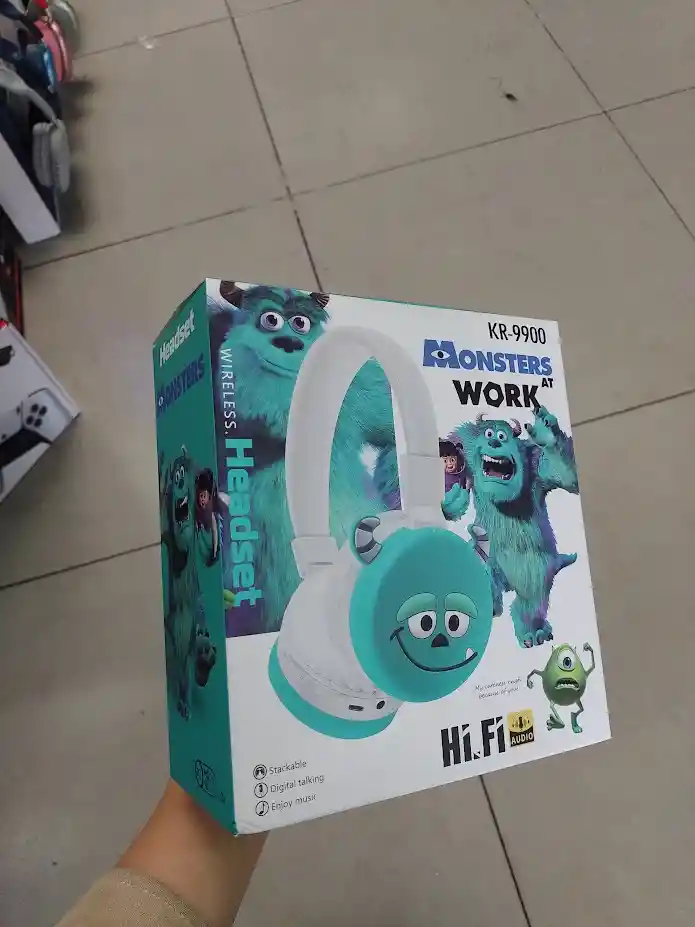 Audifonos Inalambricos Diadema Azul Sullivan