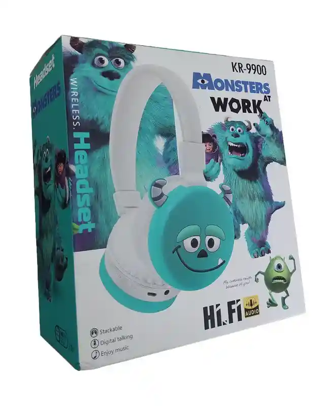 Audifonos Inalambricos Diadema Azul Sullivan