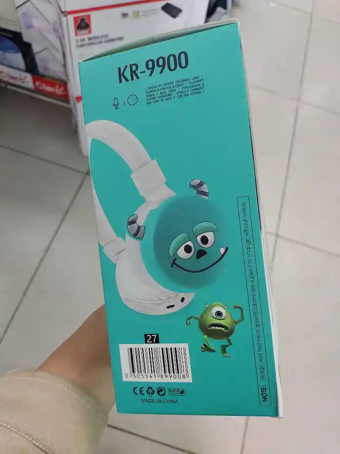 Audifonos Inalambricos Diadema Azul Sullivan