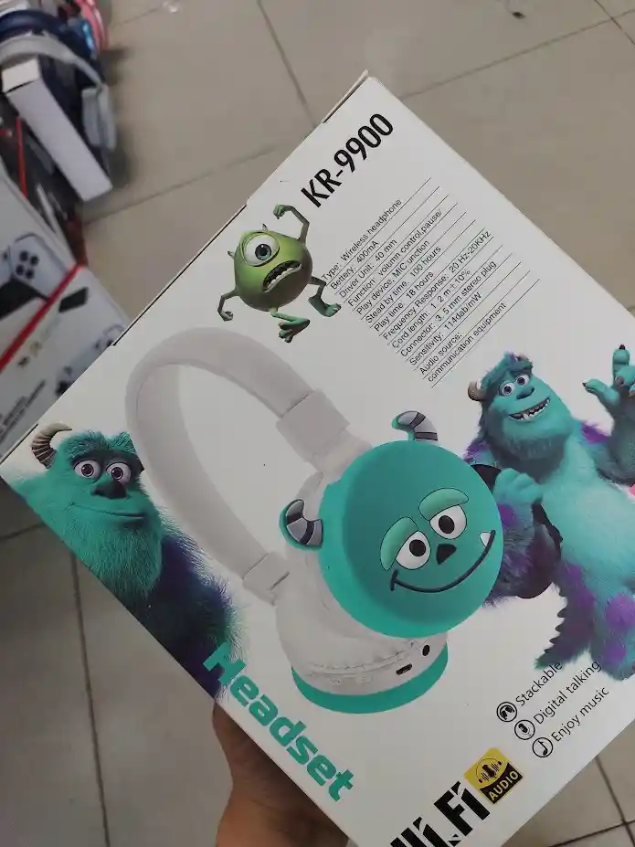 Audifonos Inalambricos Diadema Azul Sullivan