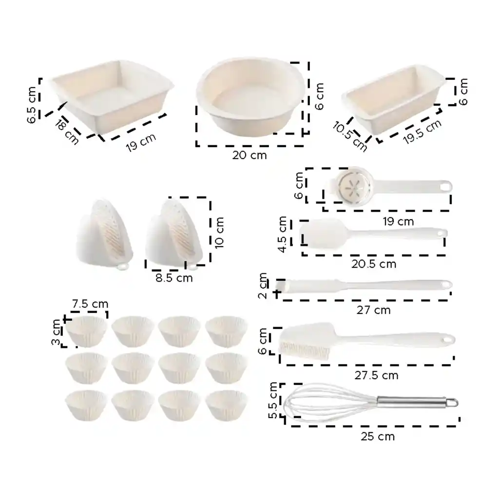 Kit De Utensilios De Repostería