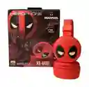 Audifonos Inalambricos Diadema Roja Deadpool