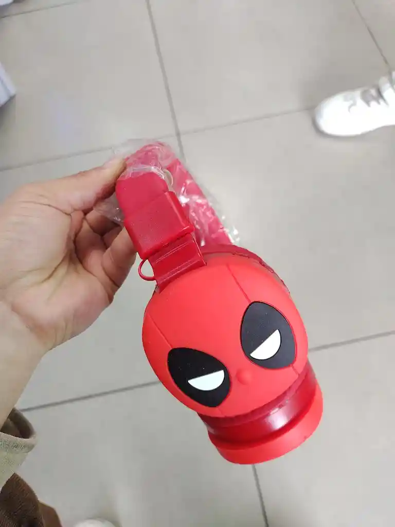 Audifonos Inalambricos Diadema Roja Deadpool