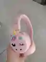 Audifonos Inalambricos Diadema Rosa Unicornio