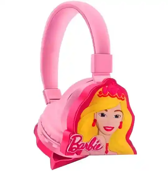 Audifonos Inalambricos Diadema Rosa Barbie