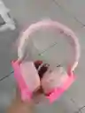 Audifonos Inalambricos Diadema Rosa Barbie