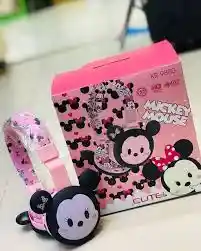 Audifonos Inalambricos Diadema Rosa Minnie Mouse