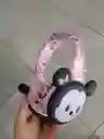 Audifonos Inalambricos Diadema Rosa Minnie Mouse