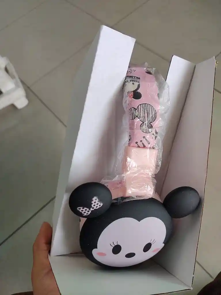 Audifonos Inalambricos Diadema Rosa Minnie Mouse