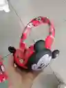 Audifonos Inalambricos Diadema Roja Minnie Mouse