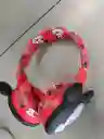 Audifonos Inalambricos Diadema Roja Minnie Mouse