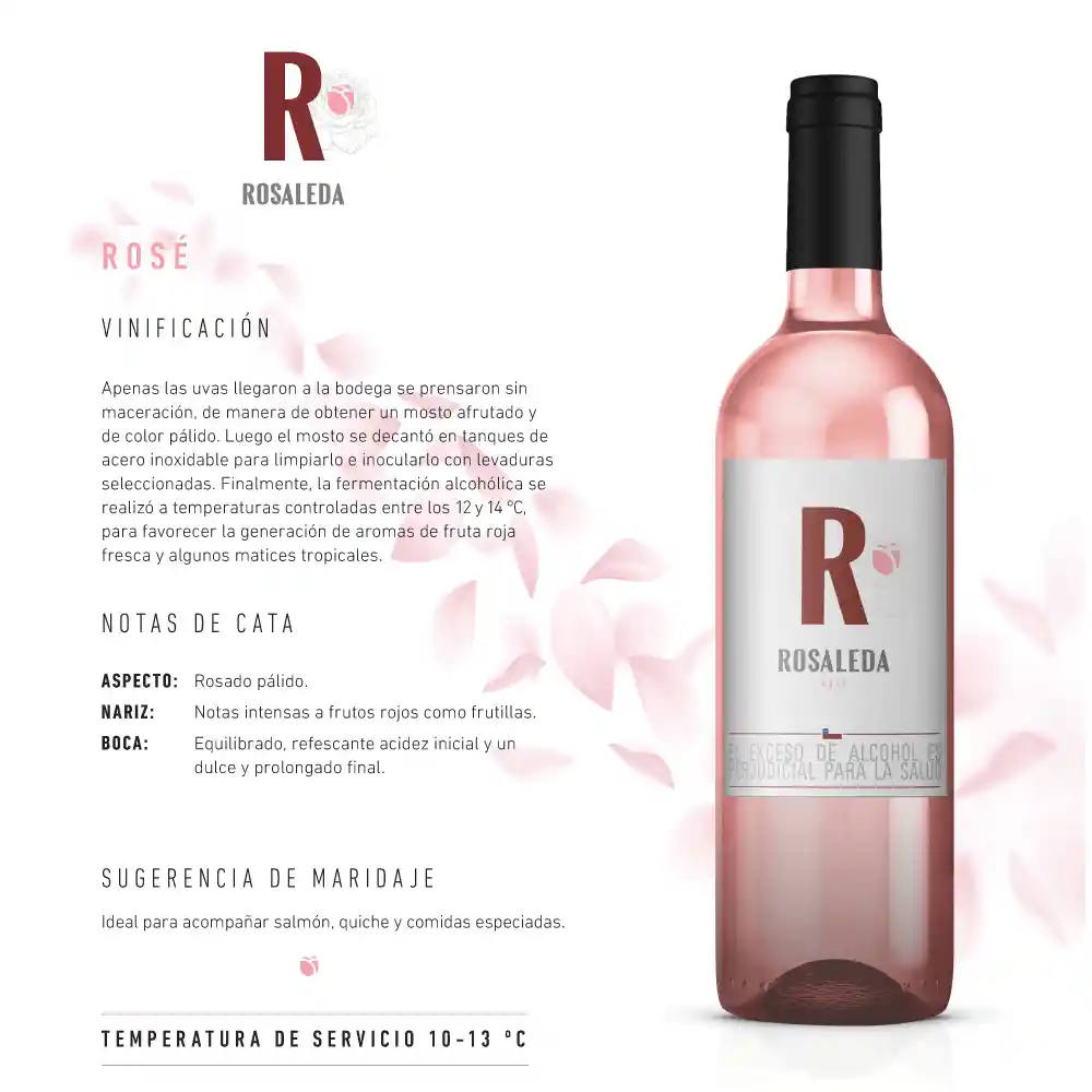 Vino Rosado Rosaleda