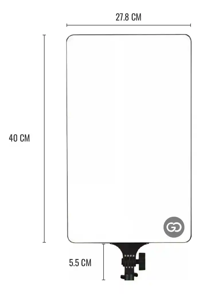 Panel Luz Profesional Control Remoto Trípode 3500w Dimeable