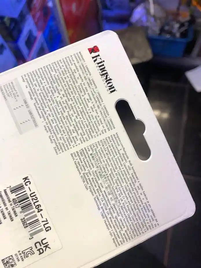 Memoria Usb De 64 Gb Verde Kingston