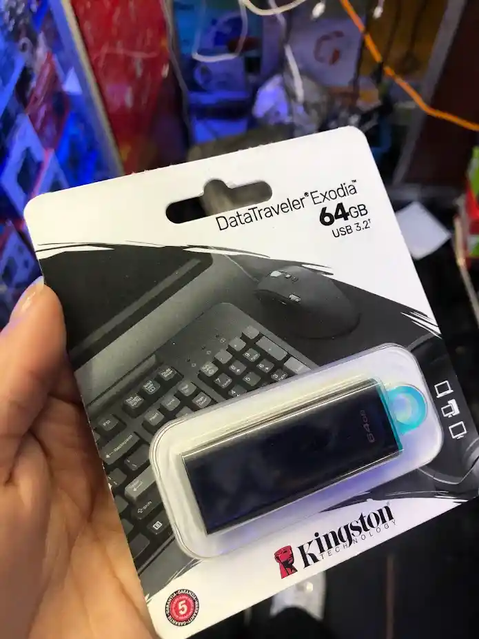 Memoria Usb De 64 Gb Negro Kingston