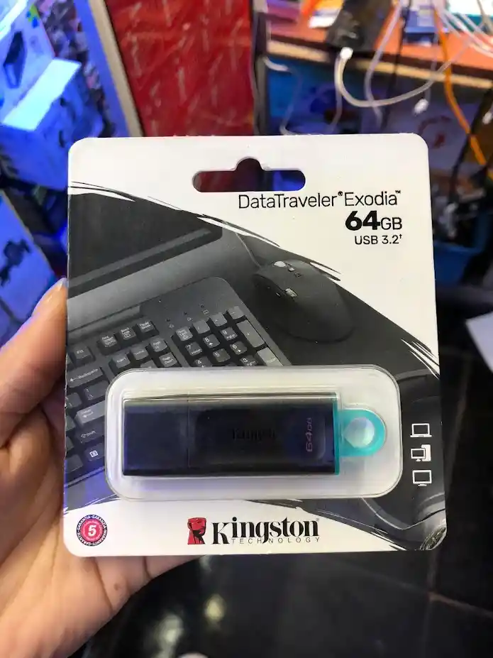 Memoria Usb De 64 Gb Negro Kingston