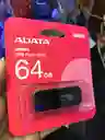 Memoria Usb De 64 Gb Negro Adata