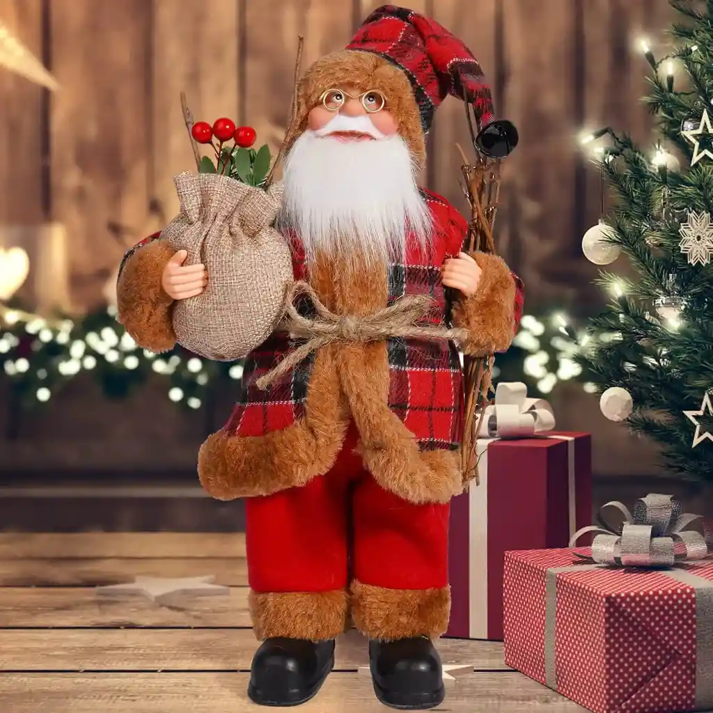 Papa Noel Adorno Decorativo Santa Claus 60 Cm Rojo