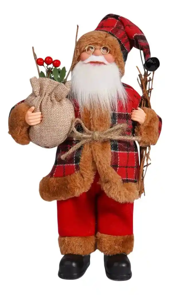 Papa Noel Adorno Decorativo Santa Claus 60 Cm Rojo