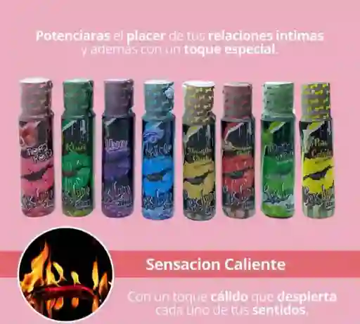 Lubricantes Calientes Saborozados 30 Ml
