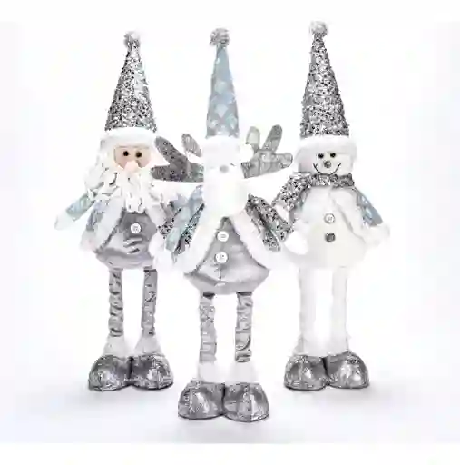 Muñecos Decoración Navidad Set X 3