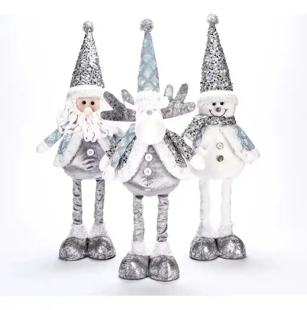 Muñecos Decoración Navidad Set X 3