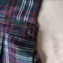 Jardinera Falda Plisada Azul Oscuro Para Niña Talla 4